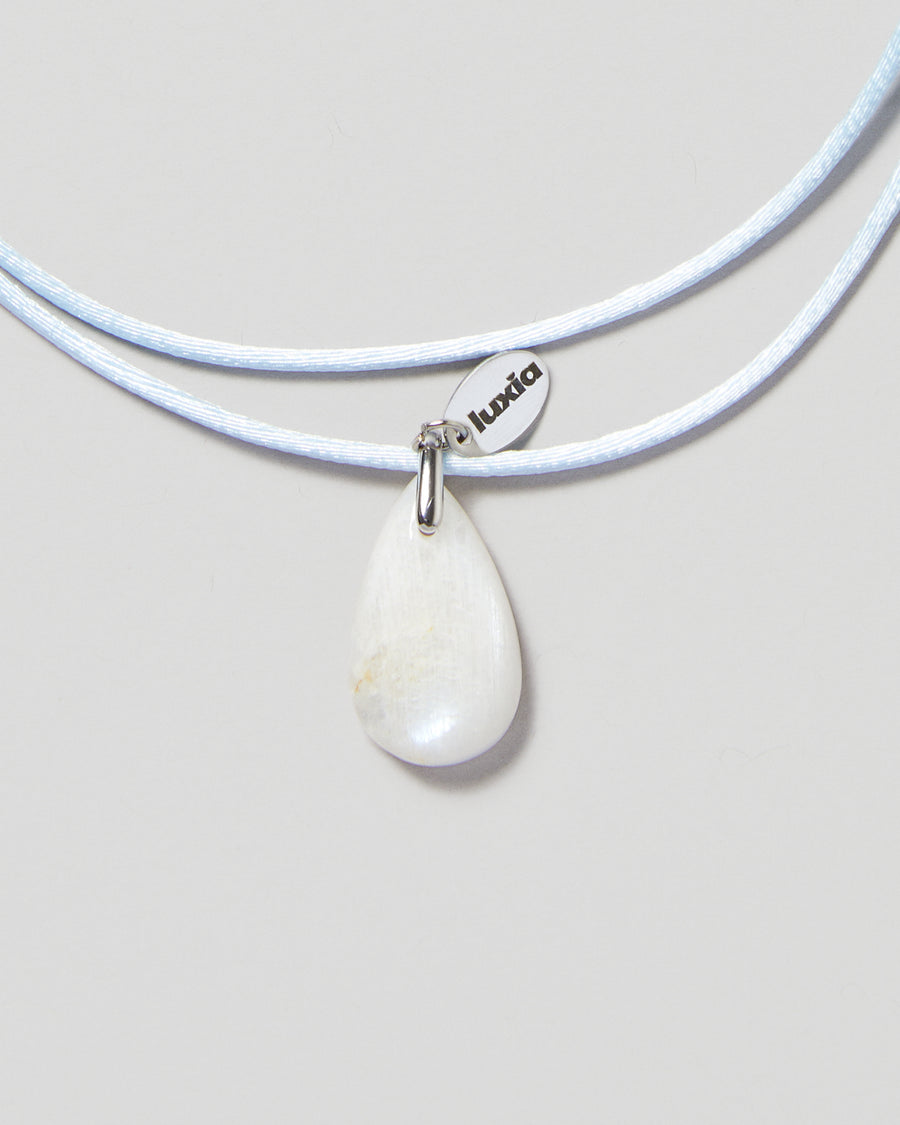 SMALL BLUE MOONSTONE DROP