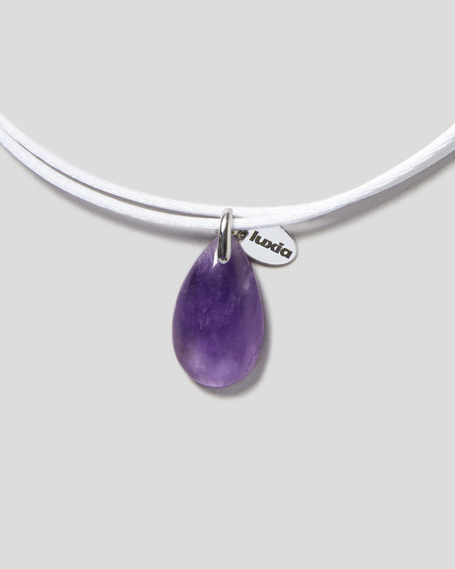 SMALL AMETHYST DROP