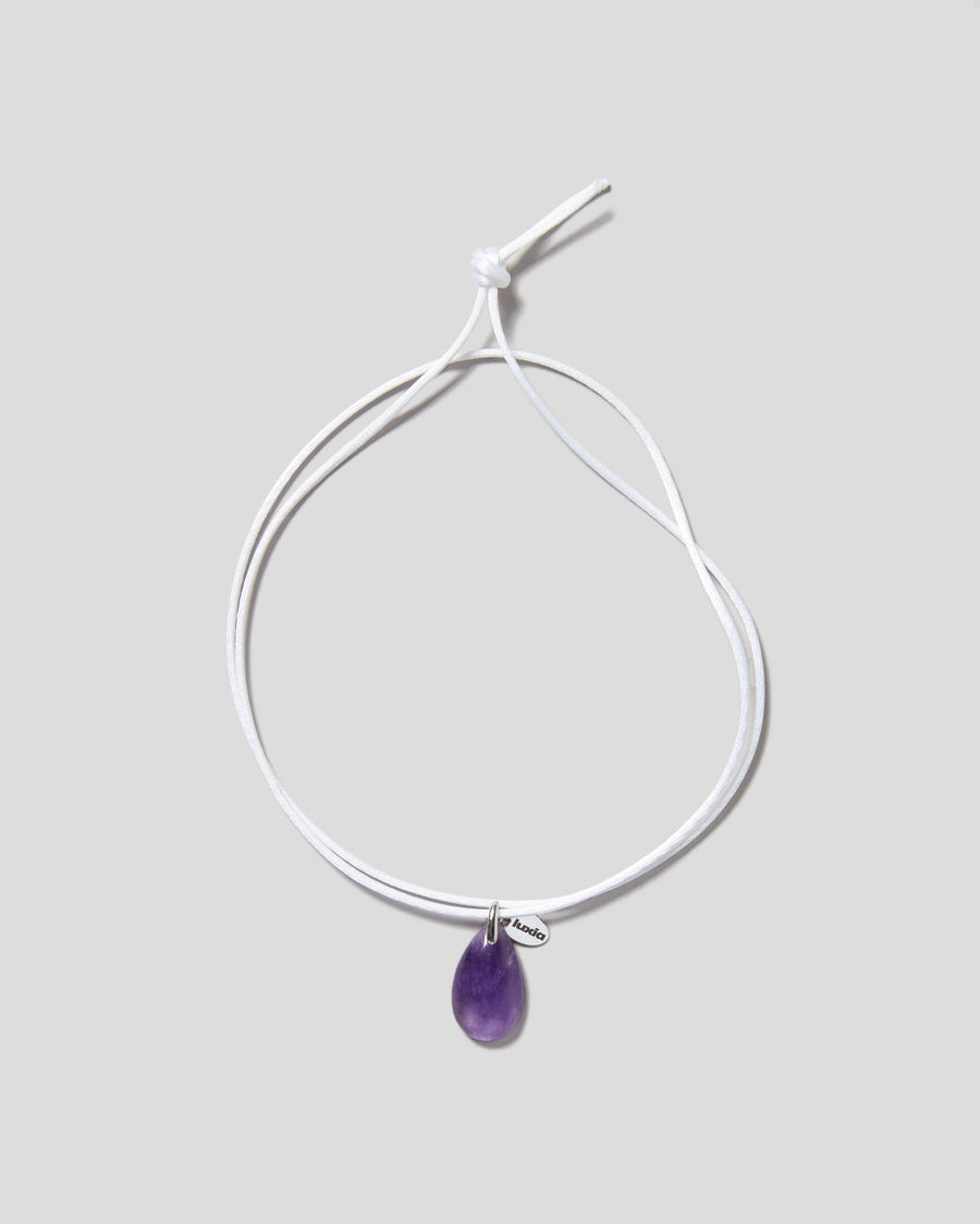 SMALL AMETHYST DROP